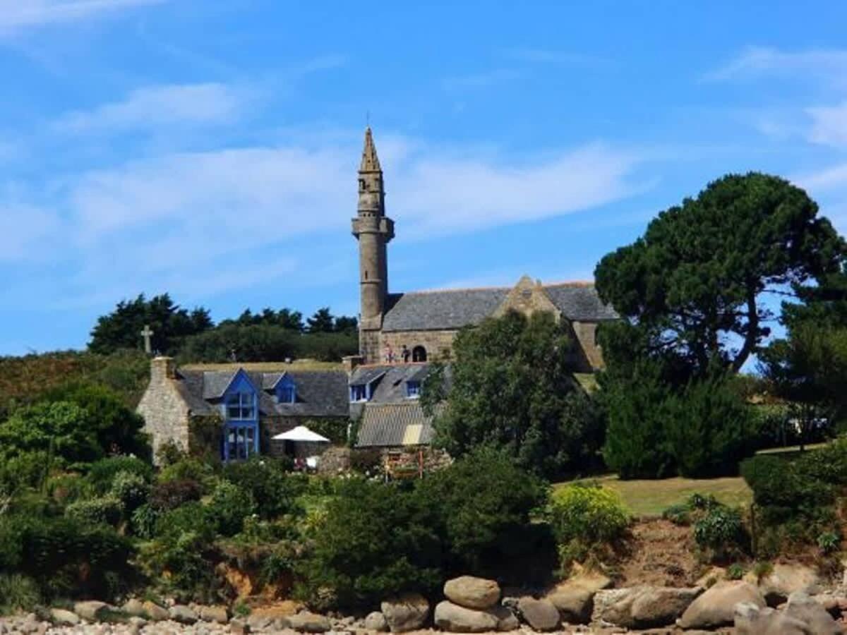 Kermartin - Maison De Famille Avec Vue Sur La Baie De Morlaix Plouézocʼh Kültér fotó